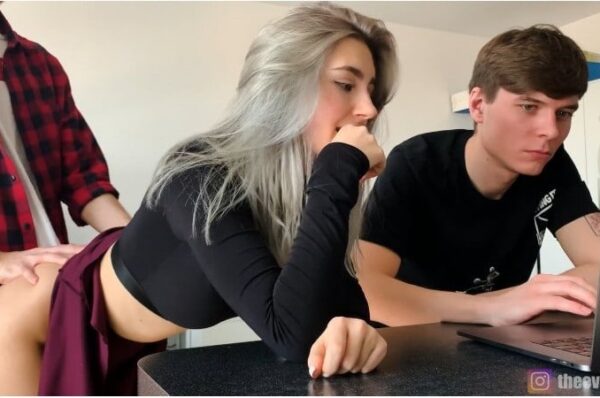 Eva Elfie - Fucking Cuckold's Girlfriend to Cum on her Slutty Face | Pornhub