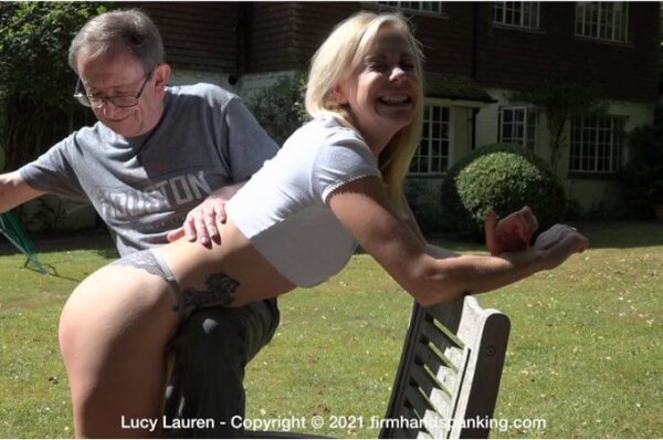 Lucy Lauren – Spanked In Uniform
