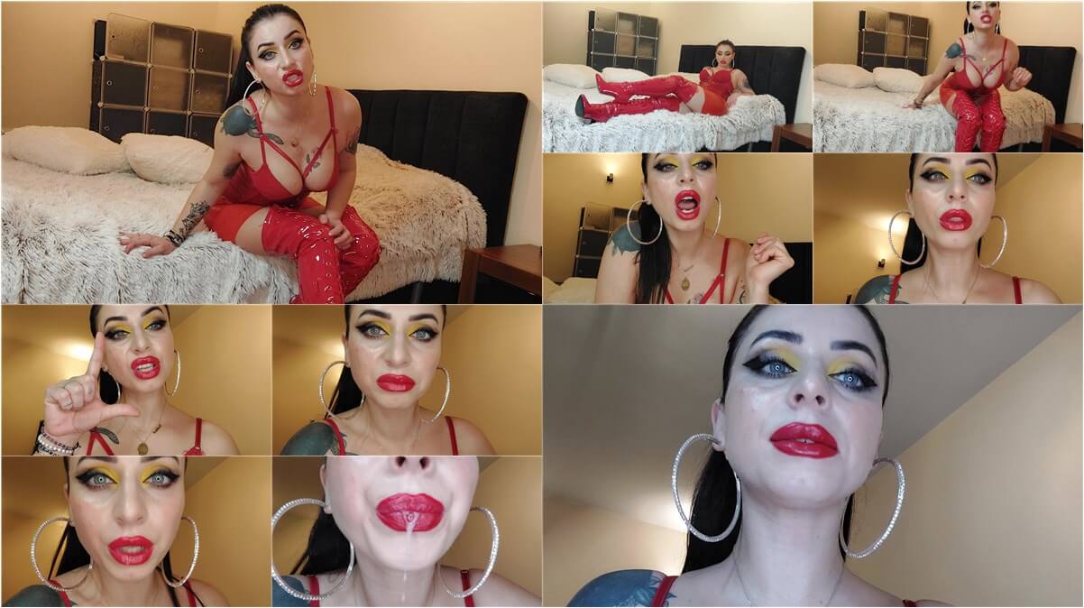 moneygoddesss - Red boots - virgin spitbowl gets cei Femdom thumbnails