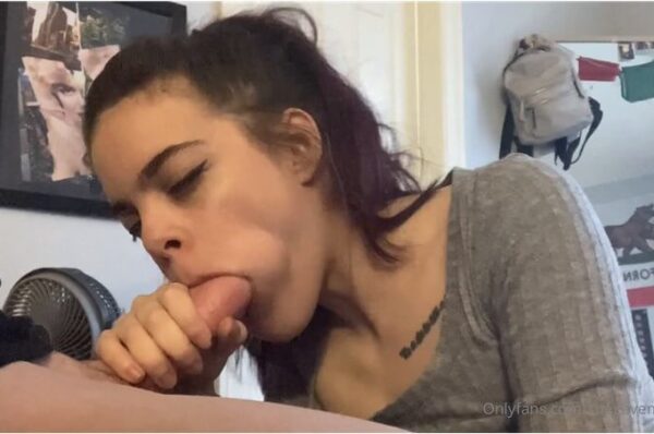 shegavemethree innocent looking girl suck dick
