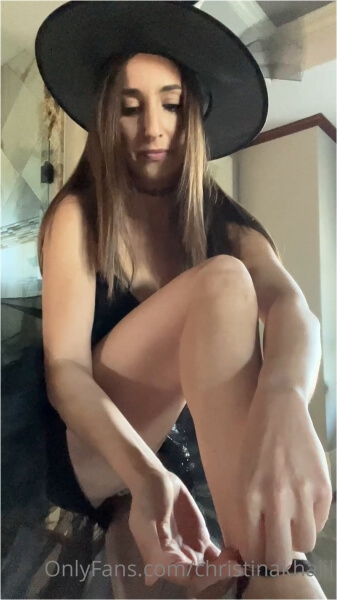 Christina Khalil halloween onlyfans - Witch costume