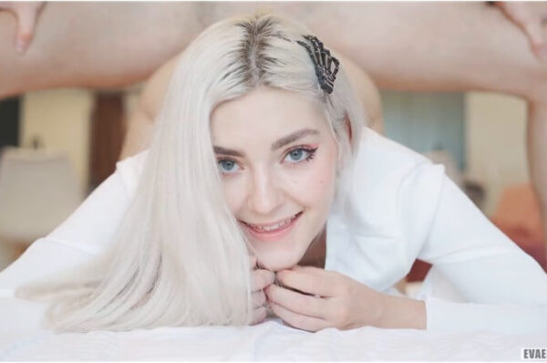 Eva Elfie Teen Porn 2022 - Takes it deep in her tight pussy