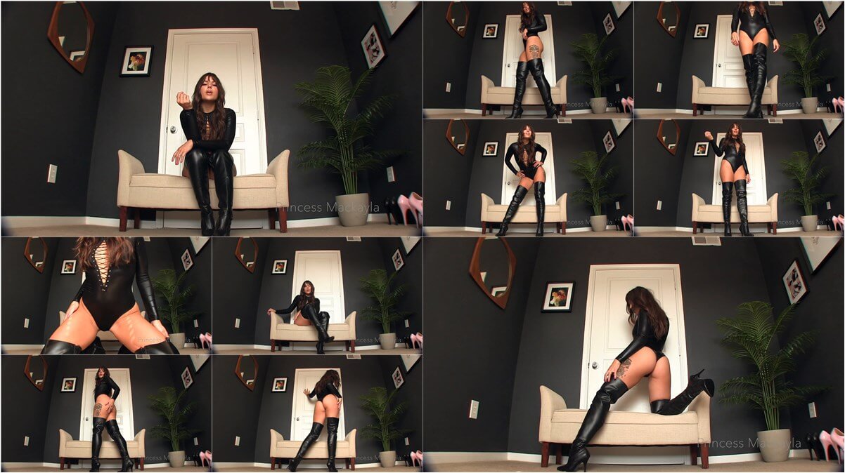 Princess Mackayla Boots Femdom - Edging Into Blackmail thumbnails