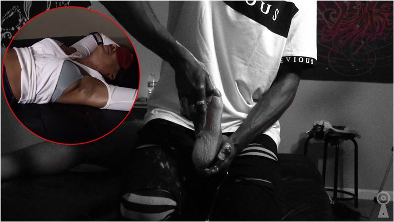 Louisiana aka Creole Goddess - First Tickling Ebony