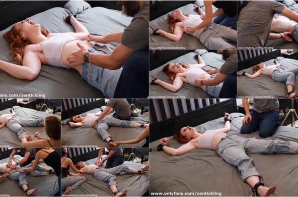 Nicole ZenTickling - Amateur Girl First Tickling