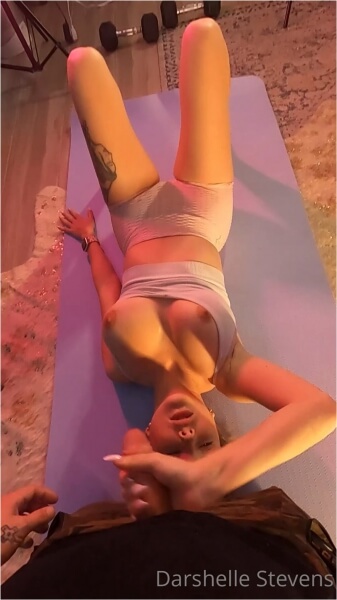 Darshelle Stevens Onlyfans PPV - Sextape, Yoga Freeuse