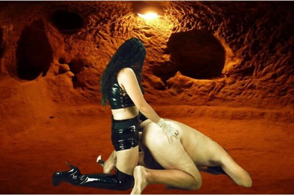 Asian Nymphet Halloween Pegging As Femdom Punishment