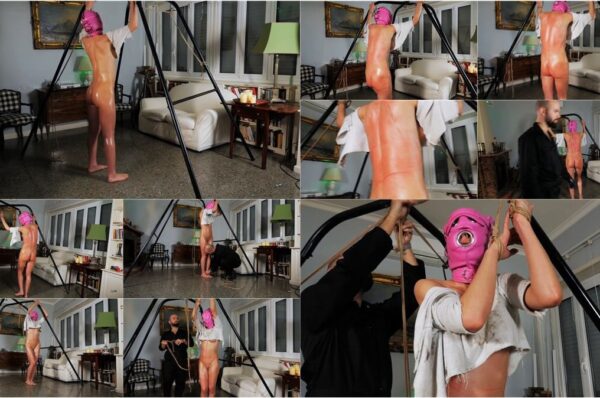 Nataly Gold screaming Russian slavegirl painful whipping