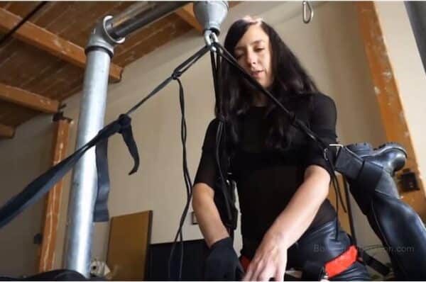 Elise Graves Bondage Liberation Femdom - Leather Fuck Toy