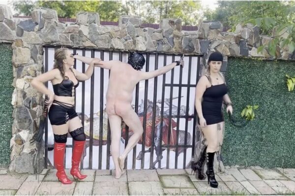 Mistress Zeida, Mistress Tirza Femdom - Fire Flogging Castle