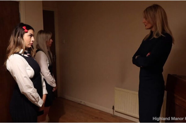 Domina Scarlet, Bella Bird - Schoolgirls Hands Spanking