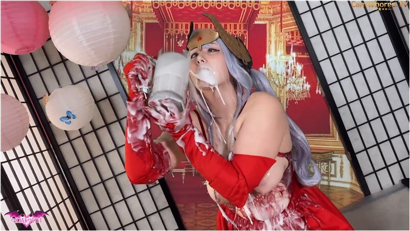 omankovivi bukkake ahegao gokkun video