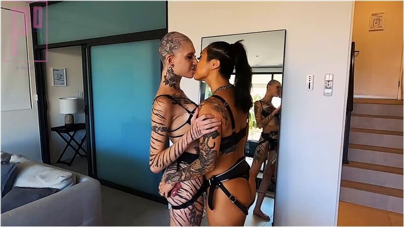 PeggingOnly Australian Femdom, Threesome Strapon Porb