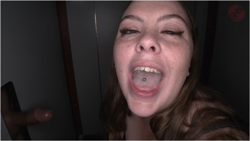 Amateur Girl Bukkake Video | Gloryhole Swallow VIP-5