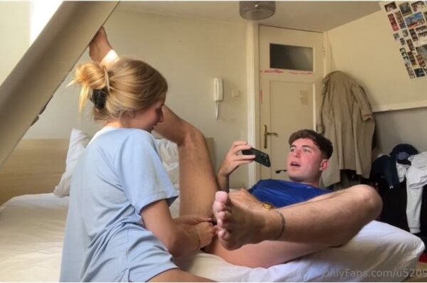 mackenziehart prostate massage before cowgirl dick riding